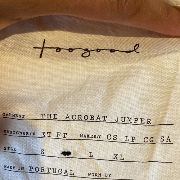 TOOGOOD
The Acrobat Jumper — Raw - Picture 12 of 12